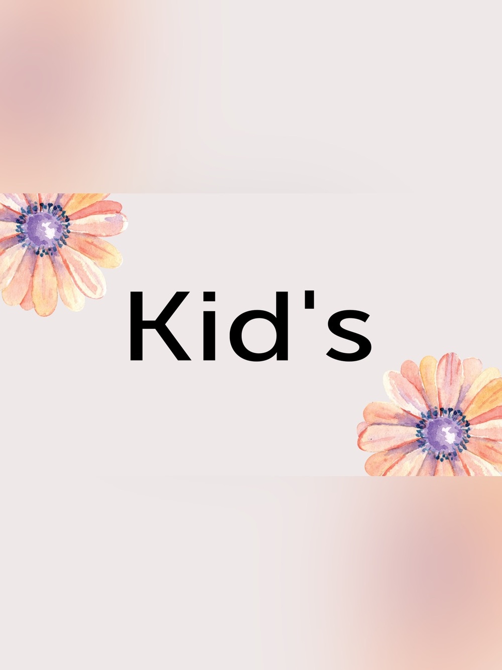 Kid’s items